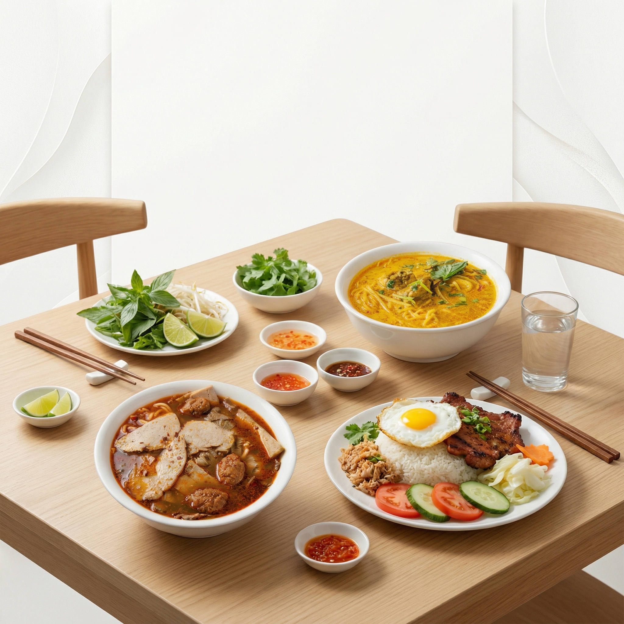 T.H. Dang Vietnamese Restaurant interior in Winnipeg, MB